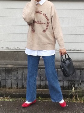 ぷりん.さん(レディース・170cm)の秋コーディネート