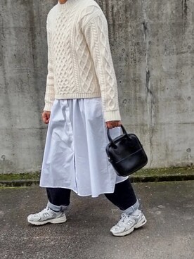 ぷりん.さん（レディース・170cm）の冬コーディネート