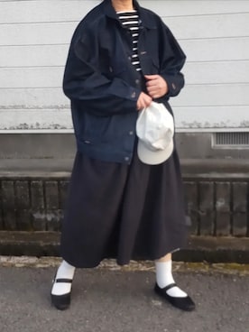 ぷりん.さん(レディース・170cm)の冬コーディネート