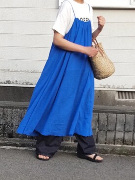ぷりん.さん(レディース・170cm)の夏コーディネート