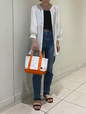 HARUKAさん（レディース・160cm）の夏コーディネート