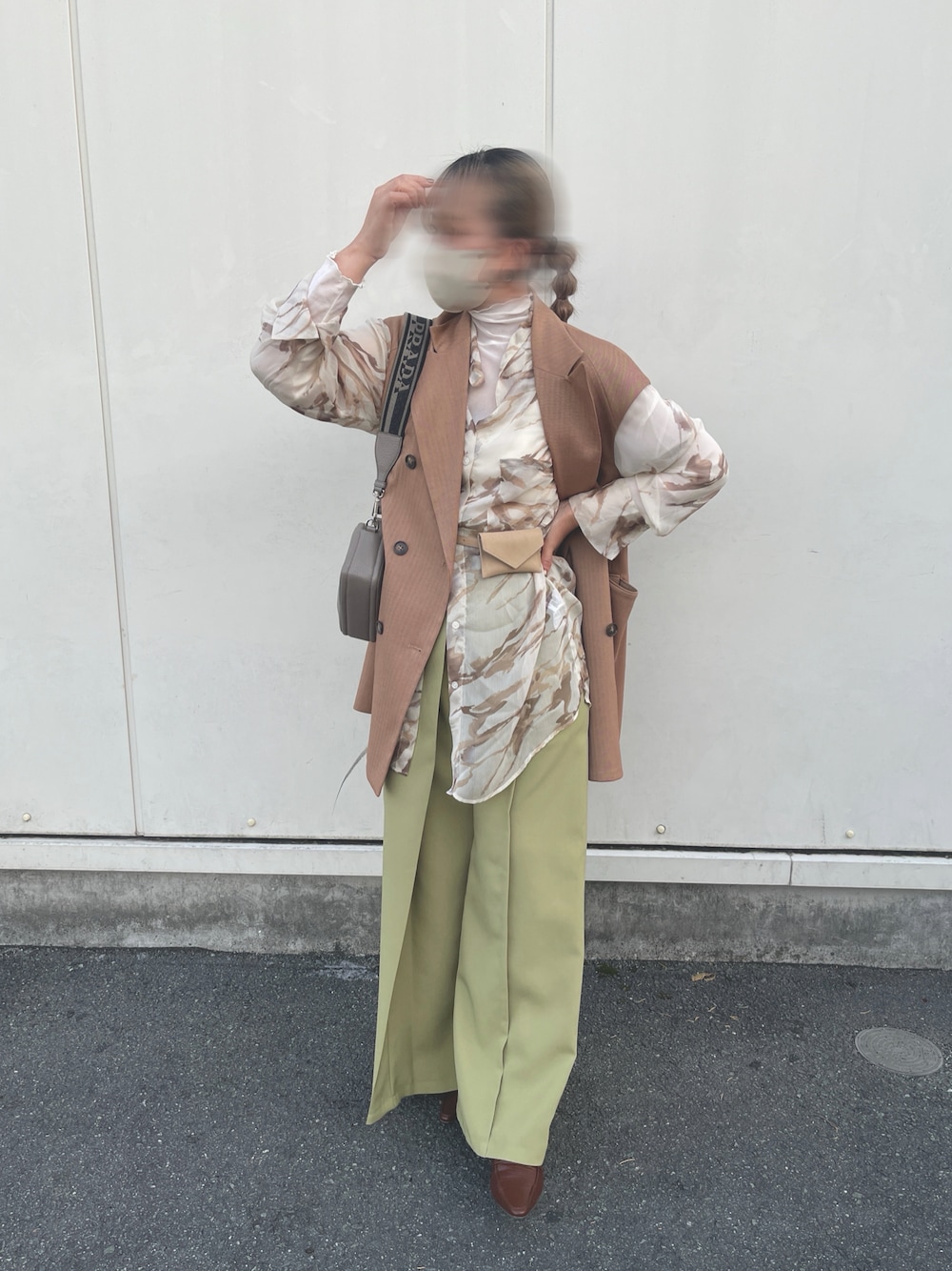 GRL（グレイル）の「タートルネックメロウシアートップス（Tシャツ