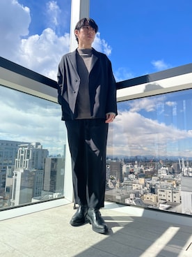 Kosuke Sugitaさん（メンズ・177cm）の冬コーディネート