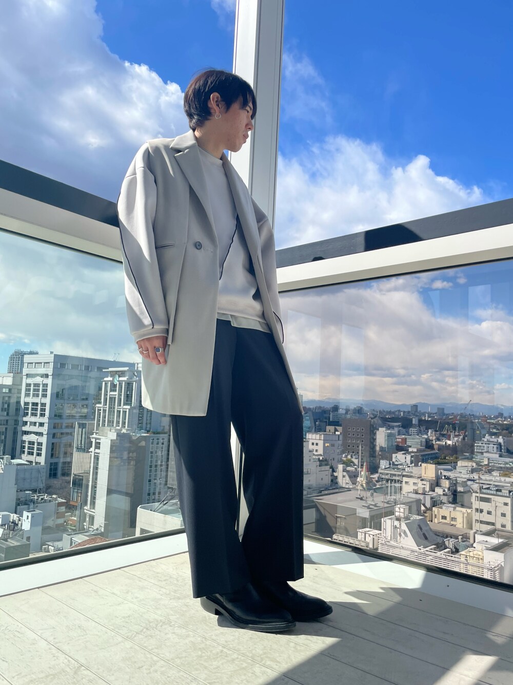 PUBLIC TOKYO（パブリックトウキョウ）の「含浸ウールギャバ
