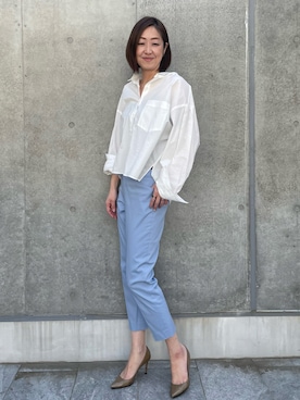 「I.T.'S international（イッツインターナショナル）のアイテム」を使った、ayakaさん（レディース・170cm）の春コーディネート