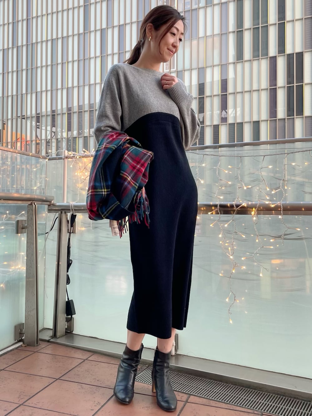 INED（イネド）の「《INED30th×スタイリスト辻直子》ドッキングニット