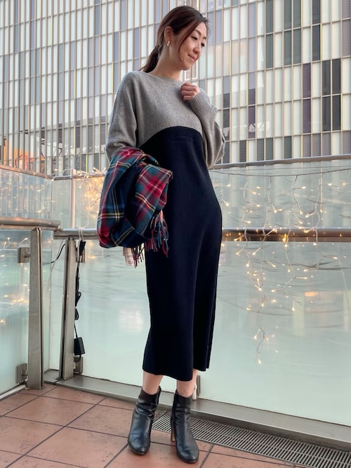 INED（イネド）の「《INED30th×スタイリスト辻直子》ドッキングニット