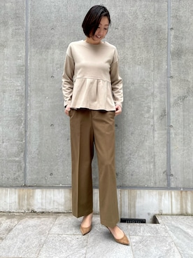 「きれいめコーディネート」｜ayakaさん（レディース・170cm）の冬コーディネート