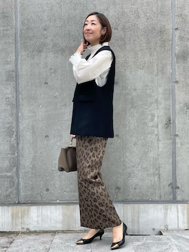 「シャーリング」｜ayakaさん（レディース・170cm）の夏コーディネート