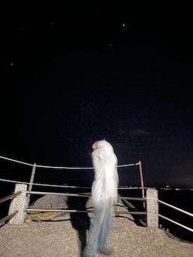 「アイテム（ナイロンジャケット）」を使った、まるさん（レディース・158cm）の秋コーディネート