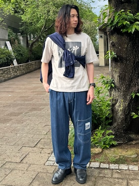 「Lee」｜kamadaさん（メンズ・169cm）の春コーディネート