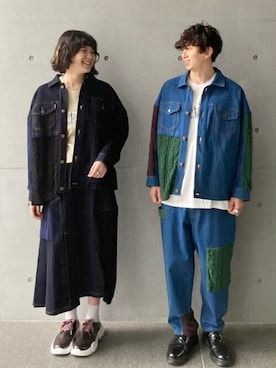 「FRAPBOIS（フラボア）のアイテム（ジャケット/アウター）」を使った、kamadaさん（メンズ・169cm）の秋コーディネート