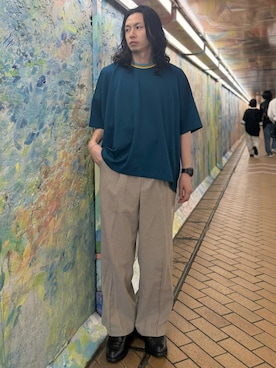 kamadaさん（メンズ・169cm）の夏コーディネート