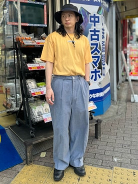 kamadaさん（メンズ・169cm）の夏コーディネート