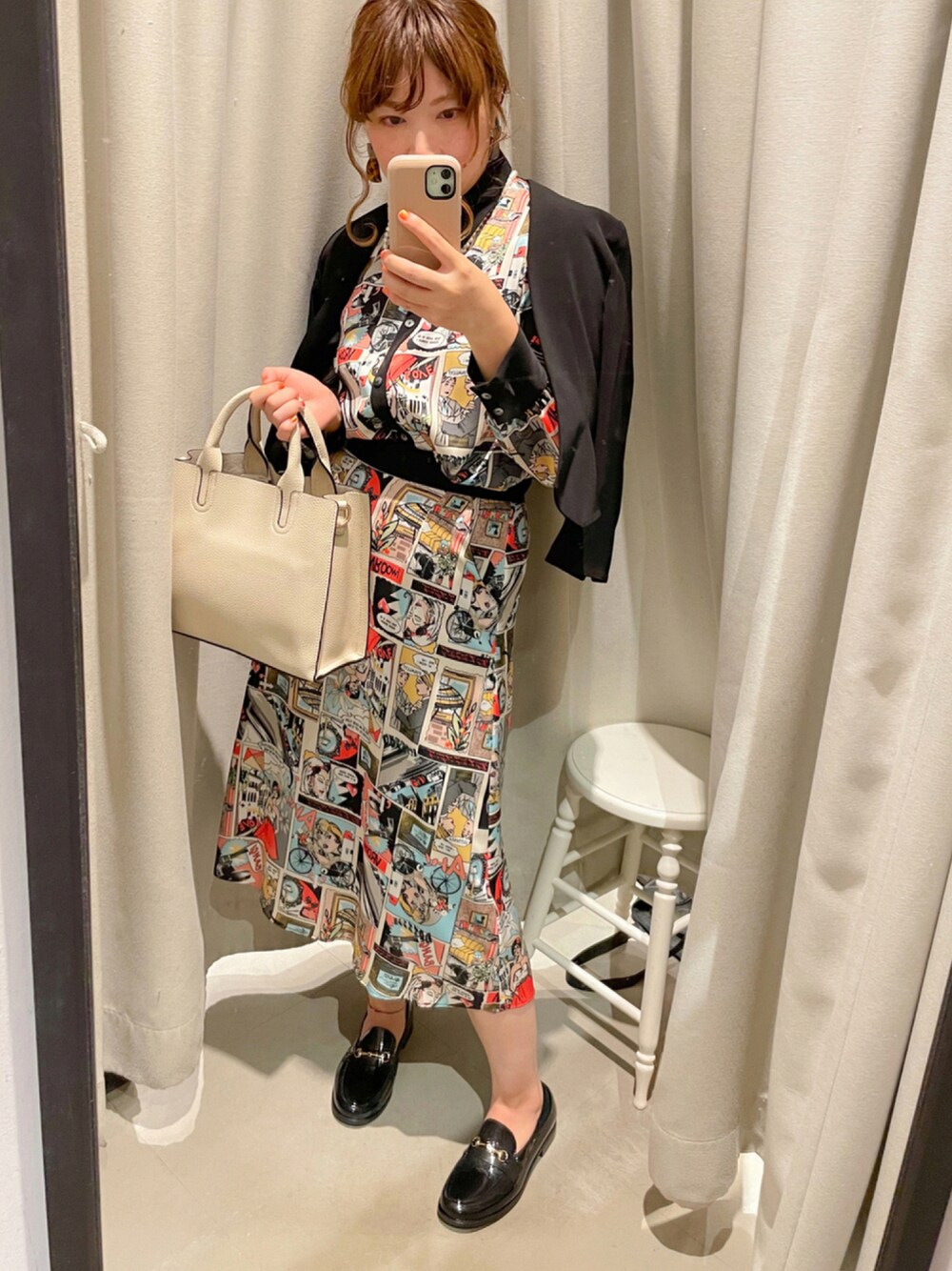 Cepica（セピカ）の「アメコミプリントスカート（スカート）」 - WEAR