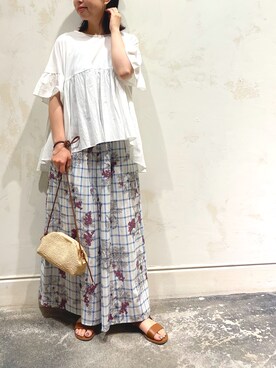 katoさん（レディース・154cm）の夏コーディネート