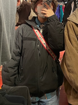 「JIB（ジブ）のアイテム（バッグ）」を使った、souchan29さん（レディース・156cm）の冬コーディネート