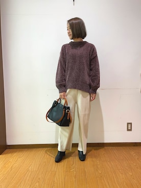 Mizukiさん（レディース・163cm）の冬コーディネート