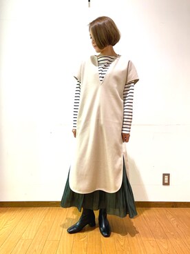 Mizukiさん（レディース・163cm）の秋コーディネート