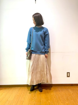 Mizukiさん（レディース・163cm）の冬コーディネート