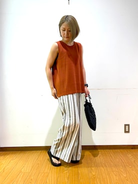Mizukiさん（レディース・163cm）の夏コーディネート