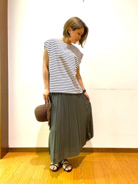 Mizukiさん（レディース・163cm）の夏コーディネート
