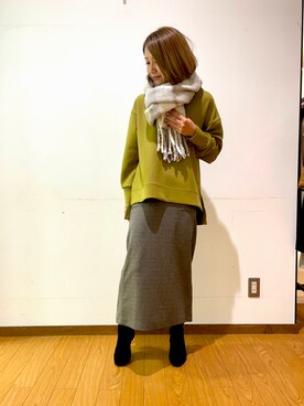 Mizukiさん(レディース・163cm)の冬コーディネート