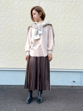 Mizukiさん（レディース・163cm）の秋コーディネート