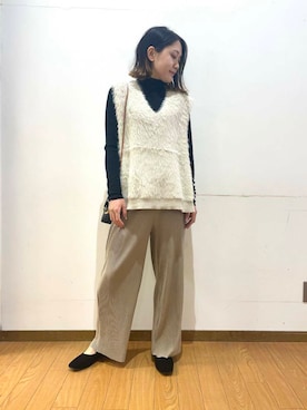 Mizukiさん(レディース・163cm)の冬コーディネート