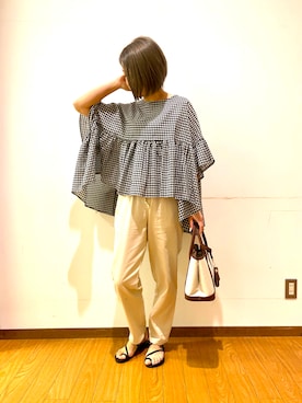 Mizukiさん（レディース・163cm）の夏コーディネート