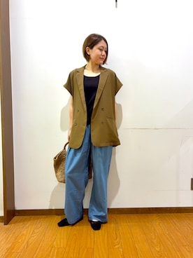 Mizukiさん（レディース・163cm）の夏コーディネート