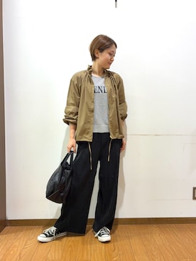Mizukiさん（レディース・163cm）の秋コーディネート