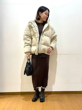 Mizukiさん（レディース・163cm）の冬コーディネート