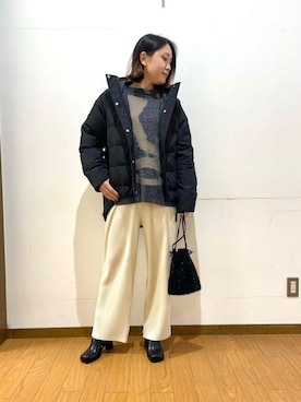 Mizukiさん（レディース・163cm）の冬コーディネート