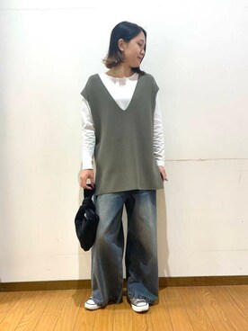 Mizukiさん(レディース・163cm)の冬コーディネート