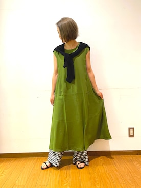 Mizukiさん（レディース・163cm）の夏コーディネート