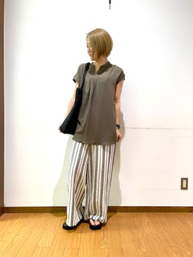 Mizukiさん（レディース・163cm）の夏コーディネート