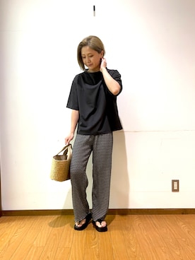 Mizukiさん（レディース・163cm）の夏コーディネート