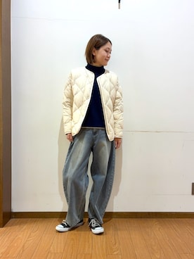 Mizukiさん（レディース・163cm）の冬コーディネート