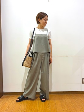 「暑い」｜Mizukiさん（レディース・163cm）の夏コーディネート
