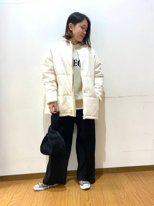 セール】中綿キルトオーバージャケット（ダウンジャケット/コート