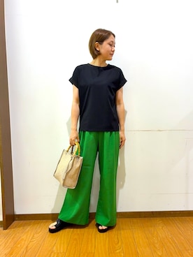 Mizukiさん（レディース・163cm）の夏コーディネート