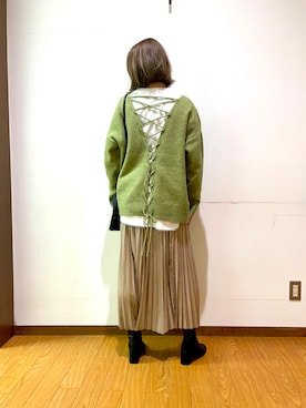 Mizukiさん（レディース・163cm）の冬コーディネート