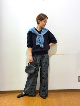 「ITEMS URBANRESEARCH（アイテムズ アーバンリサーチ）のアイテム」を使った、Mizukiさん（レディース・163cm）の秋コーディネート