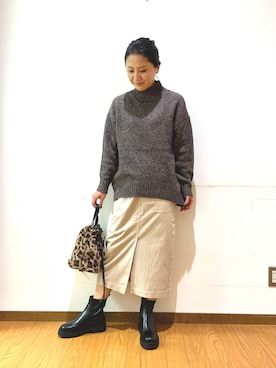 Mizukiさん（レディース・163cm）の秋コーディネート