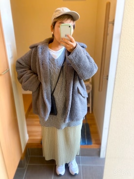 pinoさんさん（レディース・154cm）の冬コーディネート