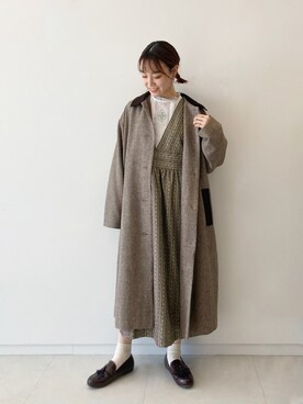 あべさん（レディース・156cm）の秋コーディネート