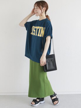 あべさん（レディース・156cm）の夏コーディネート