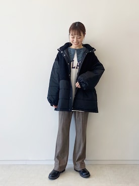 あべさん（レディース・156cm）の冬コーディネート