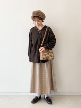 あべさん(レディース・156cm)の秋コーディネート